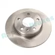 Jeu de 2 disques de frein arrière RAP BRAKES R-D0987 - Visuel 1