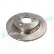 Jeu de 2 disques de frein arrière RAP BRAKES R-D0989 - Visuel 1