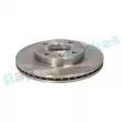 Jeu de 2 disques de frein avant RAP BRAKES R-D0990 - Visuel 2
