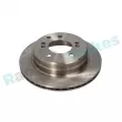 Jeu de 2 disques de frein arrière RAP BRAKES R-D0994 - Visuel 2