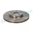 Jeu de 2 disques de frein avant RAP BRAKES R-D0998 - Visuel 2