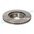 Jeu de 2 disques de frein avant RAP BRAKES R-D0998 - Visuel 3