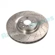 Jeu de 2 disques de frein avant RAP BRAKES R-D0999 - Visuel 1