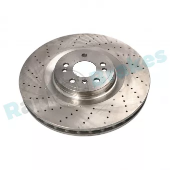 Jeu de 2 disques de frein avant RAP BRAKES R-D0999