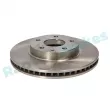 Jeu de 2 disques de frein avant RAP BRAKES R-D1003 - Visuel 2