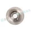 Jeu de 2 disques de frein arrière RAP BRAKES R-D1004 - Visuel 3