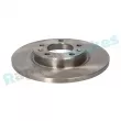 Jeu de 2 disques de frein arrière RAP BRAKES R-D1005 - Visuel 2