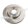 Jeu de 2 disques de frein avant RAP BRAKES R-D1008 - Visuel 1