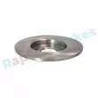 Jeu de 2 disques de frein arrière RAP BRAKES R-D1009 - Visuel 3