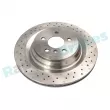 Jeu de 2 disques de frein arrière RAP BRAKES R-D1010 - Visuel 1