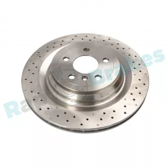 Jeu de 2 disques de frein arrière RAP BRAKES R-D1010