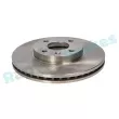 Jeu de 2 disques de frein avant RAP BRAKES R-D1011 - Visuel 2