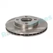 Jeu de 2 disques de frein avant RAP BRAKES R-D1012 - Visuel 2