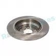 Jeu de 2 disques de frein arrière RAP BRAKES R-D1013 - Visuel 3