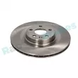 Jeu de 2 disques de frein arrière RAP BRAKES R-D1015 - Visuel 2