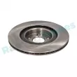 Jeu de 2 disques de frein arrière RAP BRAKES R-D1015 - Visuel 3