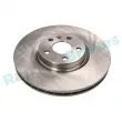 Jeu de 2 disques de frein avant RAP BRAKES R-D1017 - Visuel 1