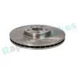 Jeu de 2 disques de frein avant RAP BRAKES R-D1017 - Visuel 2