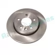Jeu de 2 disques de frein arrière RAP BRAKES R-D1019 - Visuel 1
