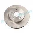 Jeu de 2 disques de frein avant RAP BRAKES R-D1021 - Visuel 1