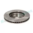 Jeu de 2 disques de frein avant RAP BRAKES R-D1021 - Visuel 3
