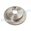 Jeu de 2 disques de frein arrière RAP BRAKES R-D1022 - Visuel 1