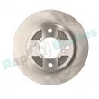 Jeu de 2 disques de frein arrière RAP BRAKES R-D1024 - Visuel 1