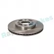 Jeu de 2 disques de frein avant RAP BRAKES R-D1025 - Visuel 2