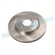 Jeu de 2 disques de frein avant RAP BRAKES R-D1026 - Visuel 1
