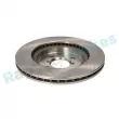 Jeu de 2 disques de frein avant RAP BRAKES R-D1026 - Visuel 3