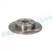 Jeu de 2 disques de frein arrière RAP BRAKES R-D1031 - Visuel 2