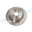 Jeu de 2 disques de frein arrière RAP BRAKES R-D1036 - Visuel 1