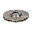 Jeu de 2 disques de frein avant RAP BRAKES R-D1037 - Visuel 2