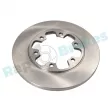 Jeu de 2 disques de frein arrière RAP BRAKES R-D1038 - Visuel 1