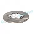 Jeu de 2 disques de frein arrière RAP BRAKES R-D1038 - Visuel 2