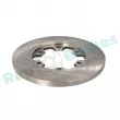 Jeu de 2 disques de frein arrière RAP BRAKES R-D1038 - Visuel 3