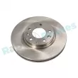 Jeu de 2 disques de frein avant RAP BRAKES R-D1040 - Visuel 1