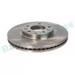 Jeu de 2 disques de frein avant RAP BRAKES R-D1040 - Visuel 2