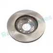 Jeu de 2 disques de frein avant RAP BRAKES R-D1040 - Visuel 3