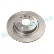Jeu de 2 disques de frein arrière RAP BRAKES R-D1043 - Visuel 1