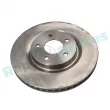 Jeu de 2 disques de frein avant RAP BRAKES R-D1046 - Visuel 1