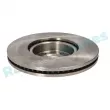 Jeu de 2 disques de frein avant RAP BRAKES R-D1048 - Visuel 3