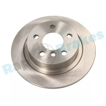 Jeu de 2 disques de frein arrière RAP BRAKES R-D1053
