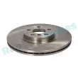 Jeu de 2 disques de frein avant RAP BRAKES R-D1054 - Visuel 2