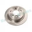 Jeu de 2 disques de frein arrière RAP BRAKES R-D1055 - Visuel 1