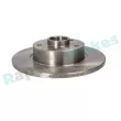 Jeu de 2 disques de frein arrière RAP BRAKES R-D1058 - Visuel 2