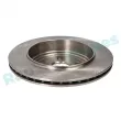 Jeu de 2 disques de frein arrière RAP BRAKES R-D1059 - Visuel 3