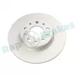 Jeu de 2 disques de frein arrière RAP BRAKES R-D1063 - Visuel 1