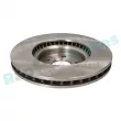 Jeu de 2 disques de frein avant RAP BRAKES R-D1065 - Visuel 3
