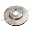 Jeu de 2 disques de frein avant RAP BRAKES R-D1066 - Visuel 1